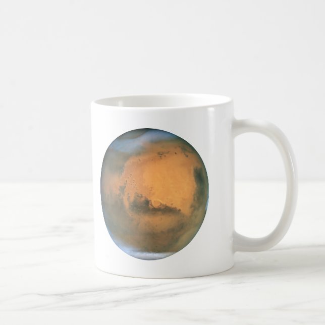 Die Planeten-Mars Kaffeetasse (Rechts)