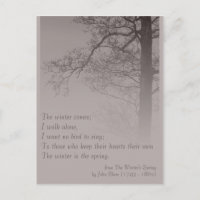 Die Poesie des Winters vom Frühling 2037