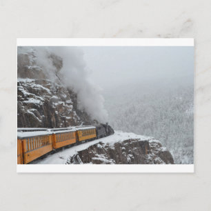 Die polaren Eilrunden die Biegung Postkarte