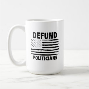 Die Politiker entziehen sich dem amerikanischen Ge Kaffeetasse