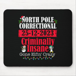 Die Polizei am Nordpol hat kriminell verrückt gega Mousepad