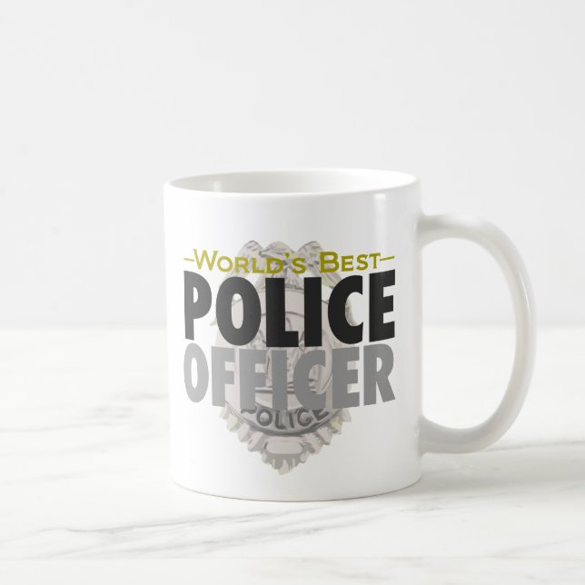 Die Polizei-Offizier-Tasse der Welt beste Kaffeetasse (Rechts)
