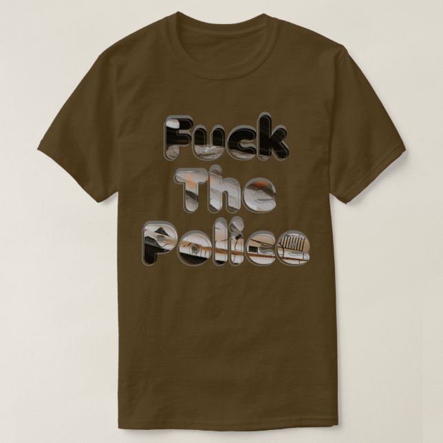 Die Polizei T-Shirt (Design vorne)