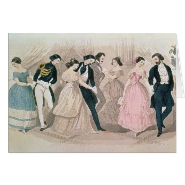 Die Polka-Moden, von Godeys Book Dame (Vorderseite (Horizontal))