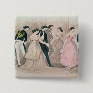 Die Polka-Moden, von Godeys Book Dame Button