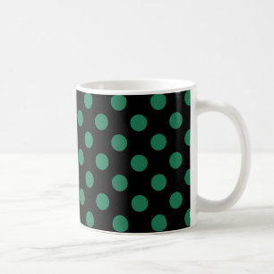 Die Pollenköpfe sind grün und schwarz Kaffeetasse