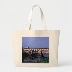 Die Ponte Vecchio Jumbo Stoffbeutel