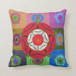 Die Pop-Kunst Tudor Rose Kissen