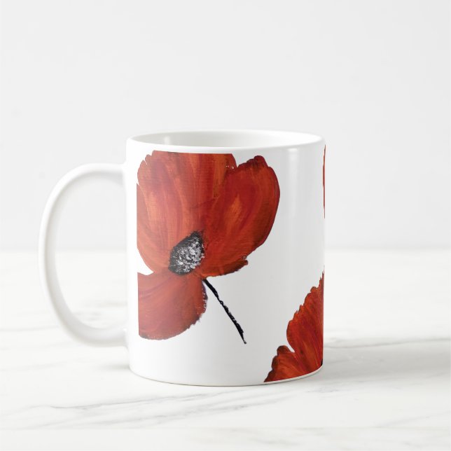Die Poppies Kaffeetasse (Links)