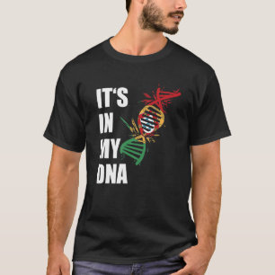 Die portugiesische Flagge ist in meiner DNS-Roots- T-Shirt