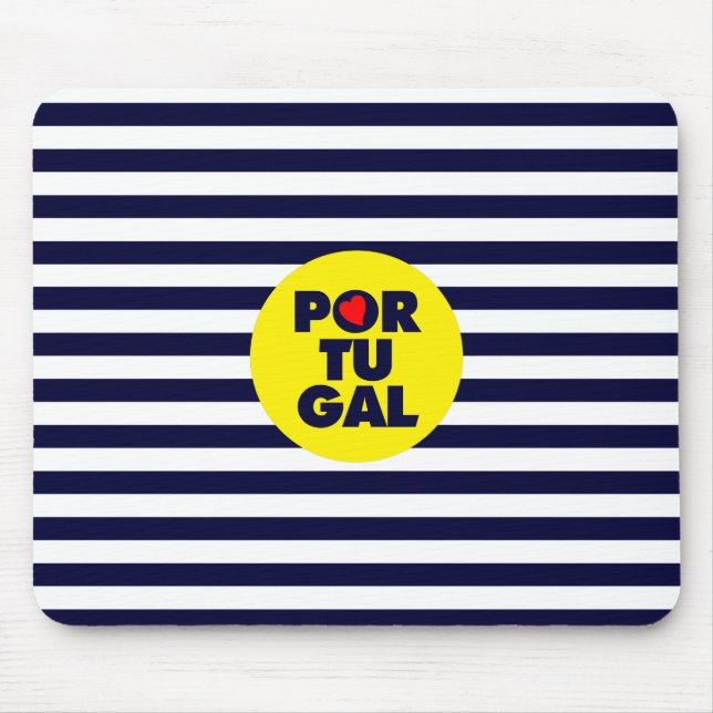 Die portugiesische Sonne Mousepad (Vorne)