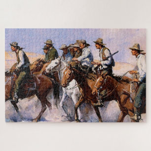 „Die Posse“ Western-Kunst von WHD Koerner