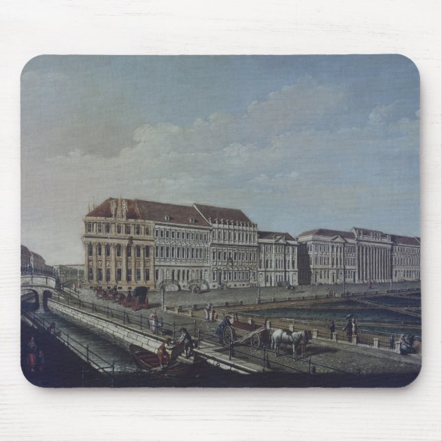 Die Post in Potsdam, 1784 Mousepad (Vorne)