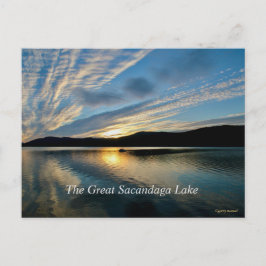 Die Post-Karte von Sacandaga-See Postkarte