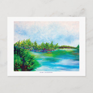 Die POST-KARTE zum See Postkarte