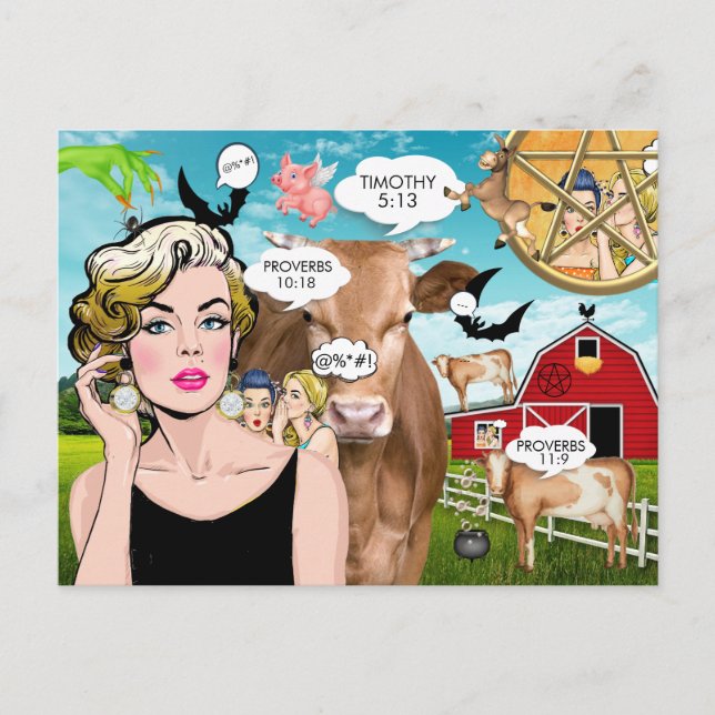 Die Posterkarte "Gossicks 2" Postkarte (Vorderseite)