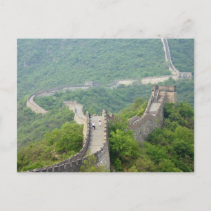 Die Postkarte der chinesischen Mauer