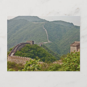 Die Postkarte der chinesischen Mauer