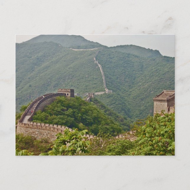 Die Postkarte der chinesischen Mauer (Vorderseite)