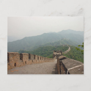 Die Postkarte der chinesischen Mauer