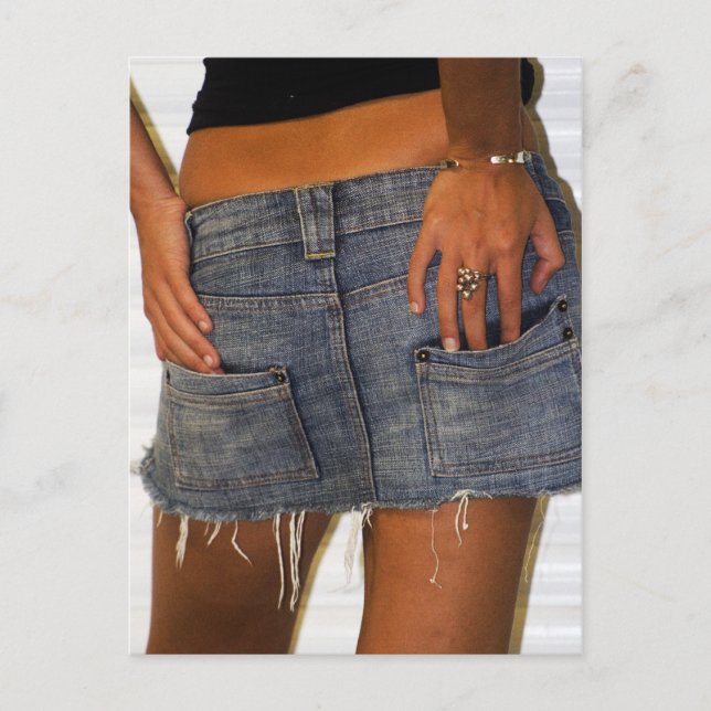 Die Postkarte der Jeans (Vorderseite)