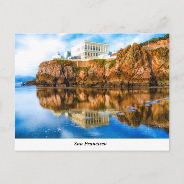 Die Postkarte des Cliffs House (Vorderseite)