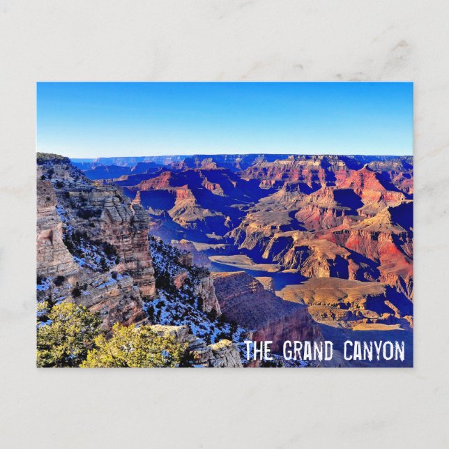 Die Postkarte des Grand Canyon (Vorderseite)