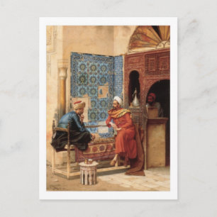 Die Postkarte des Schachspiels