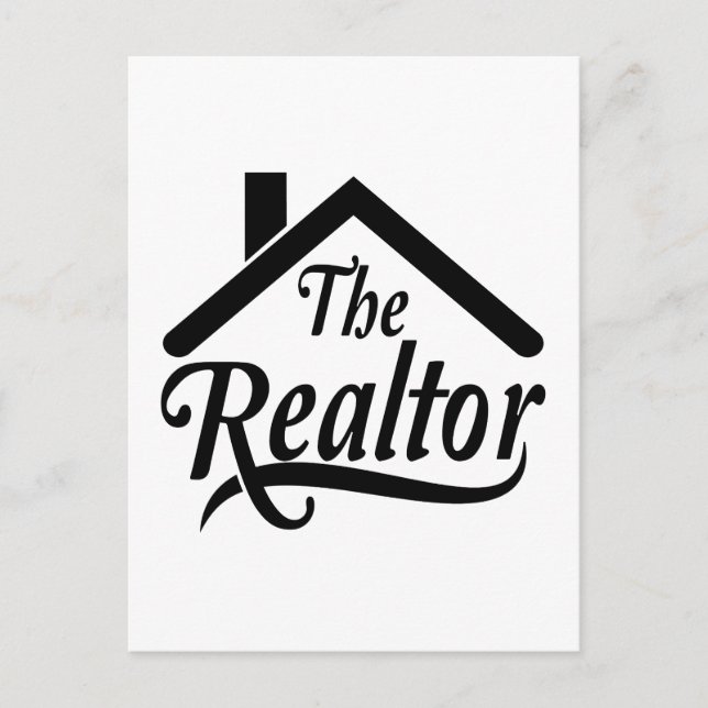 Die Postkarte für den Real Rstate Agent (Vorderseite)