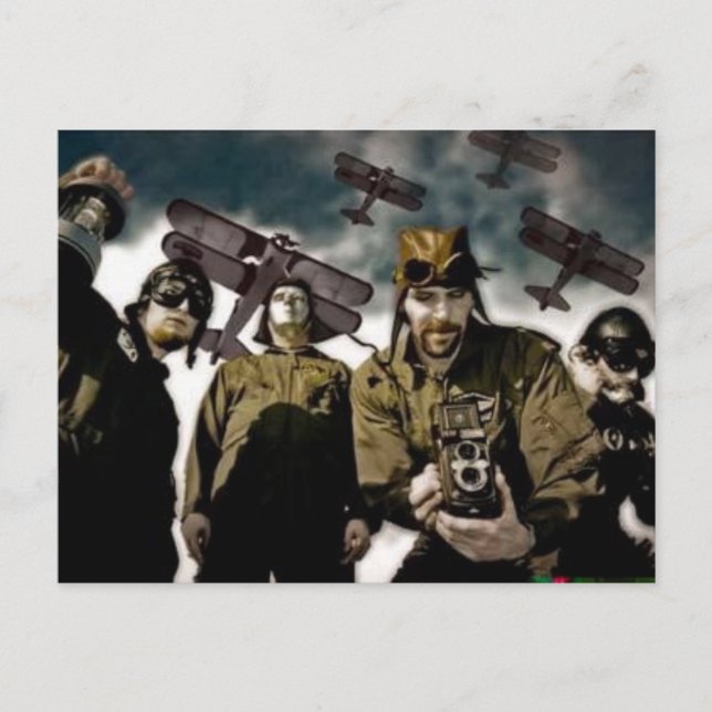 die Postkarte "RICHTIGE BROTHERS" (Vorderseite)