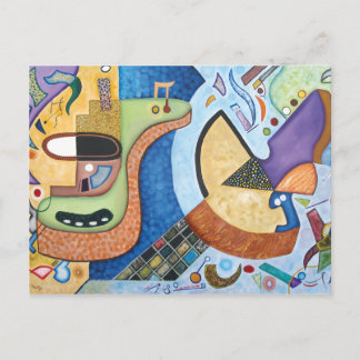 Die Postkarte Sonoric Pluck