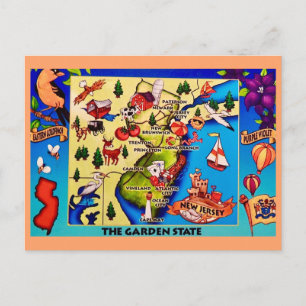 Die Postkarte vom Garden State