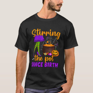 Die Pot seit der Geburt Halloween Kostüm winden T-Shirt