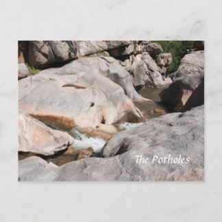 Die Potholes Postkarte