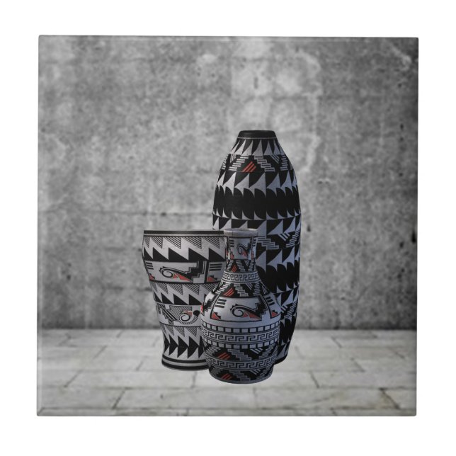 Die Potters Fliese (Vorderseite)