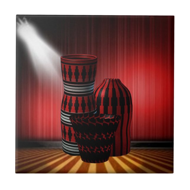 Die Potters Fliese (Vorderseite)