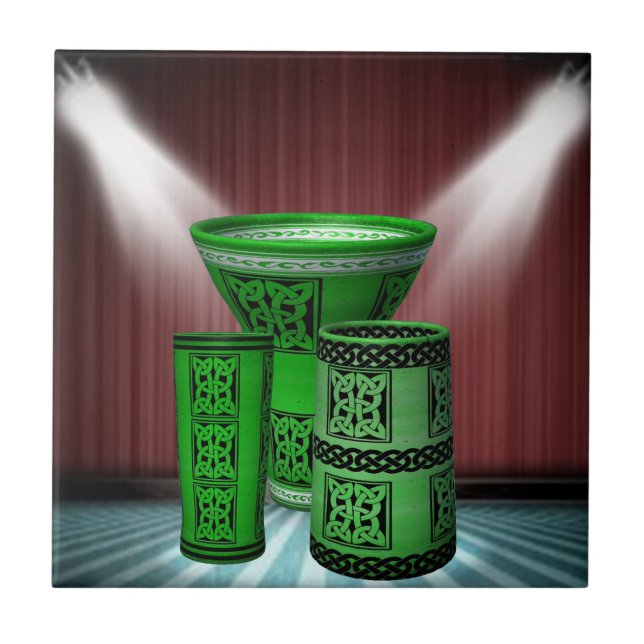 Die Potters Fliese (Vorderseite)