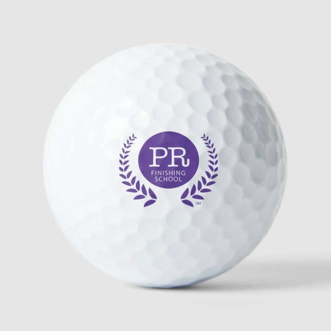 Die PR-Abschlussschule Golfball (Vorderseite)