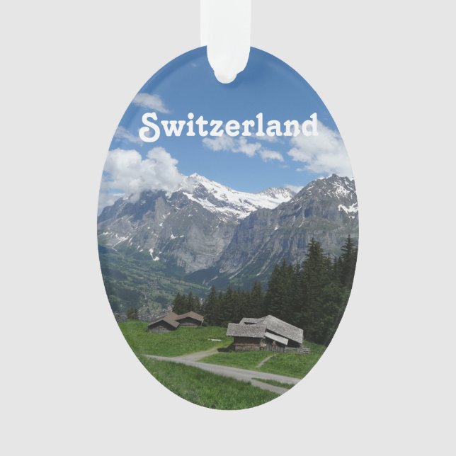 Die prachtvolle Schweiz Ornament (Vorderseite)
