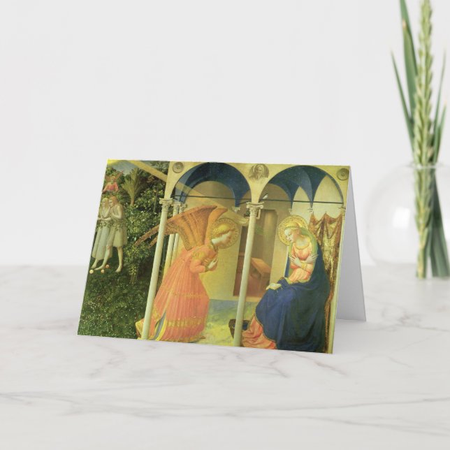 Die Prado-Ankündigung von Fra Angelico Karte (Vorderseite)