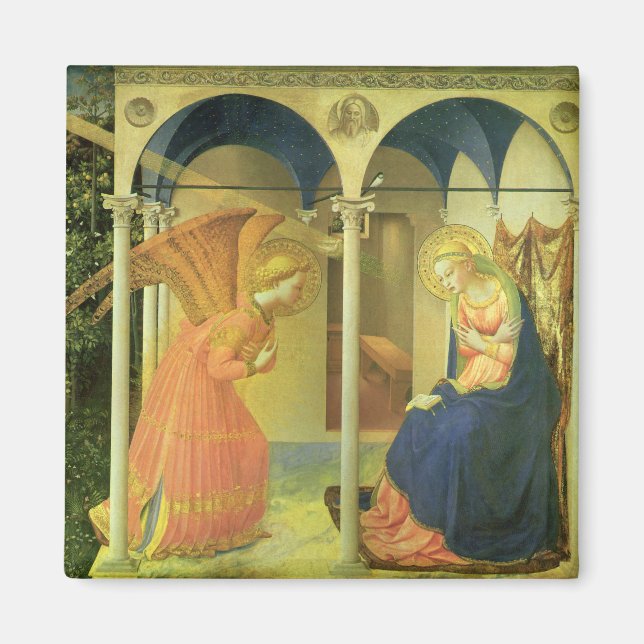 Die Prado-Ankündigung von Fra Angelico Magnet (Vorne)