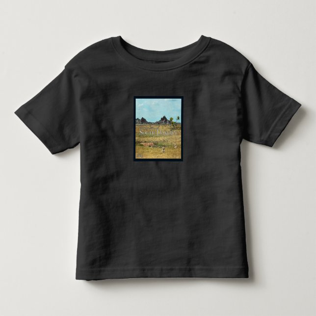 Die Prärienländer von South Dakota Kleinkind T-shirt (Vorderseite)