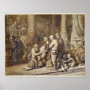 Die Präsentation Christi im Tempel Poster