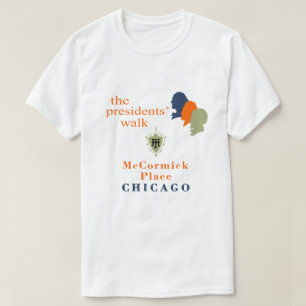 die Präsidenten zu Fuß, McCormick Place, Chicago,  T-Shirt