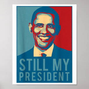Die Präsidentschaftswahlen in Shirt Obama sind imm Poster