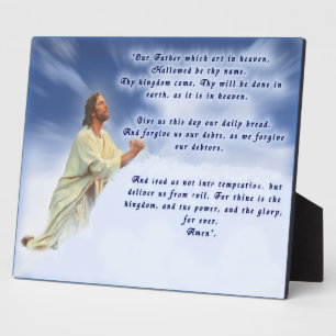 Die Prayer-Ebene des Herrn Fotoplatte