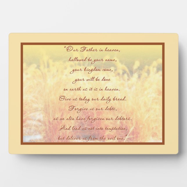 Die Prayer-Ebene des Herrn Fotoplatte (Vorderseite)