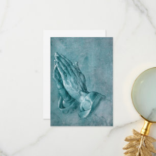 Die Praying-Hände von Albrecht Durer Dankeskarte