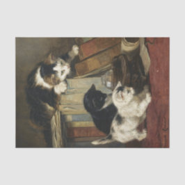 Die Prey von Henriette Ronner-Knip Seidenpapier