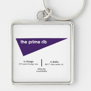 Die Prime Rib Restaurants, Chicago, Skokie, IL Schlüsselanhänger